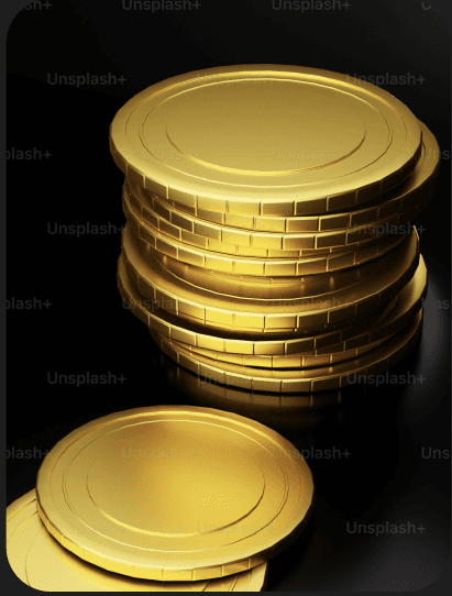 Gold Coins Stack